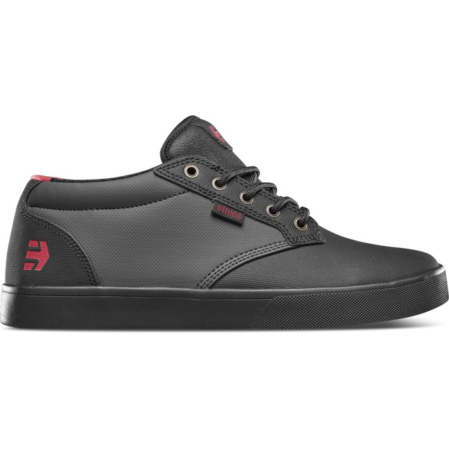 Etnies Mens JAMESON MID CRANK MTB BRANDON SEMENUK Shoes - Black/Red/Grey, NZ-368Y70